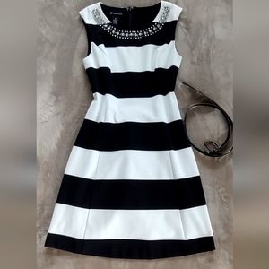 INC International Concepts black and white dress